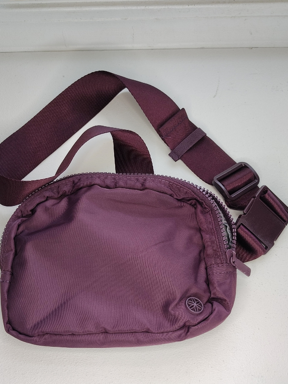 GAIAM Purple Nylon Pouch